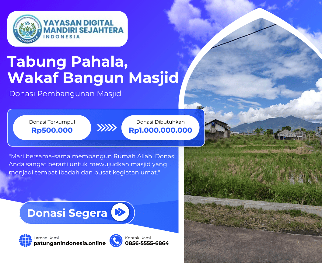 Wakaf - Pahala Bangun Masjid