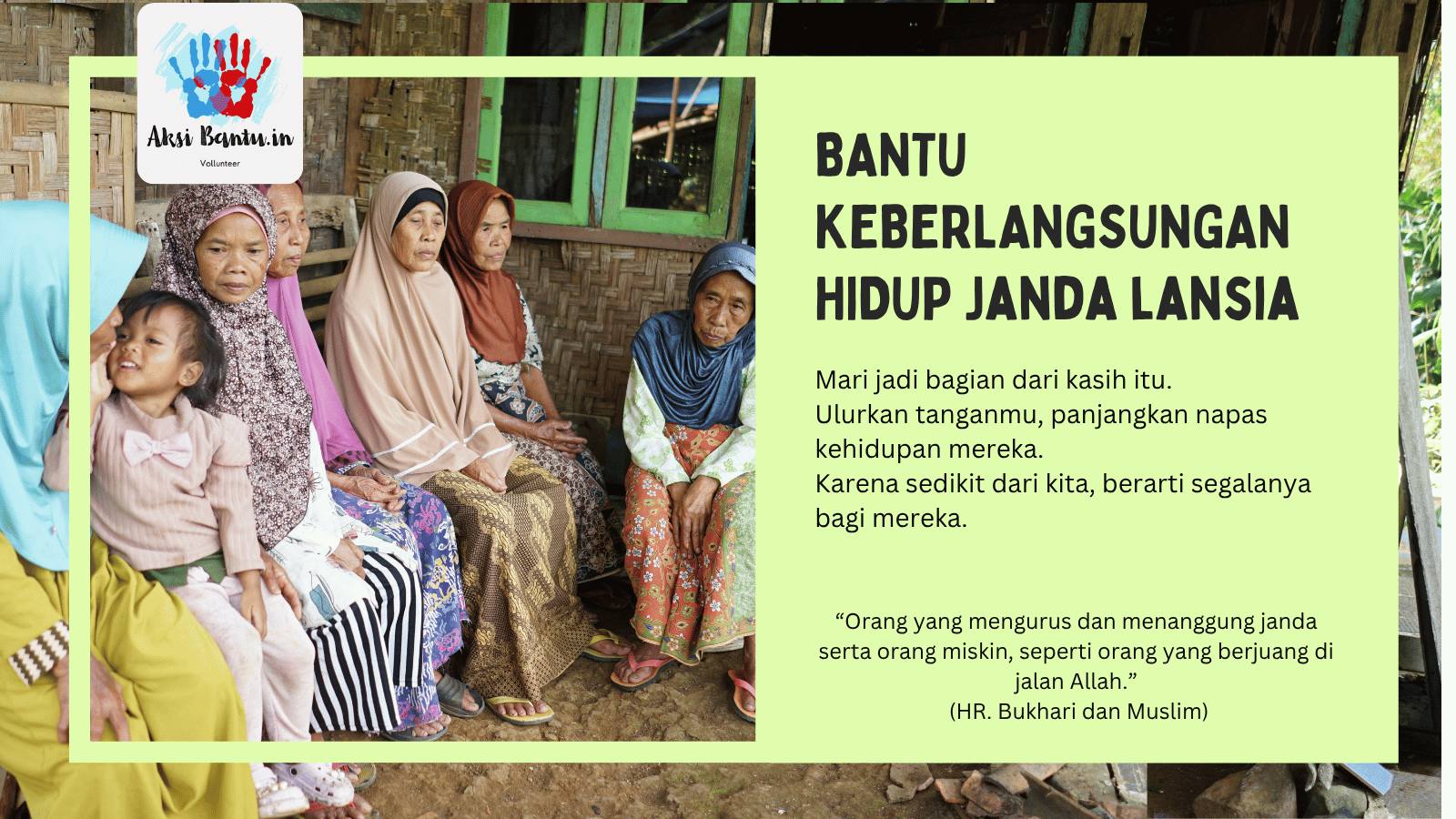 BERBAGI SEBUNGKUS HARAPAN